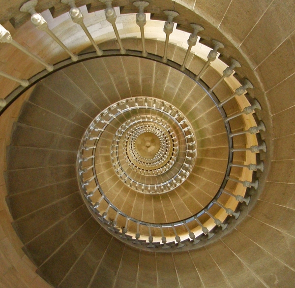 Photograph Catherine Beldon Lighthouse Spiral Staircase on One Eyeland